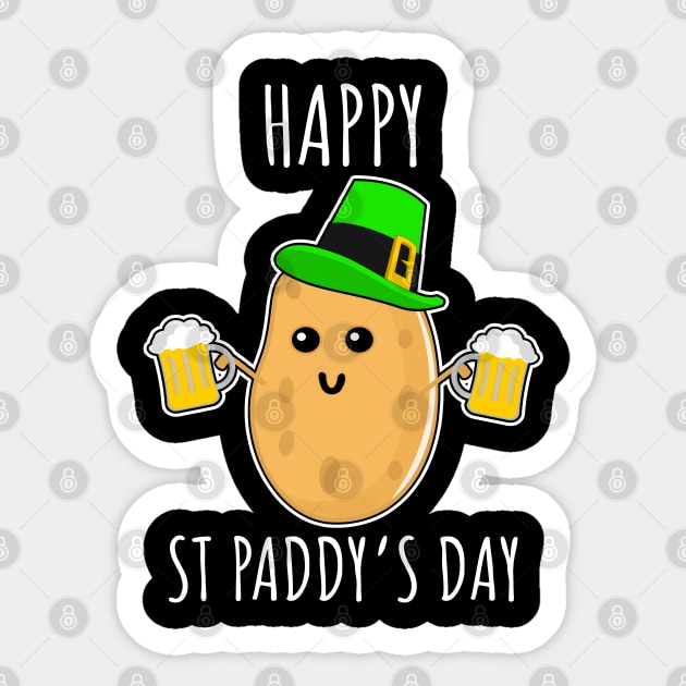 Happy St Paddy's Day Sticker by LunaMay